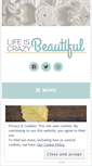 Mobile Screenshot of lifeiscrazybeautiful.com